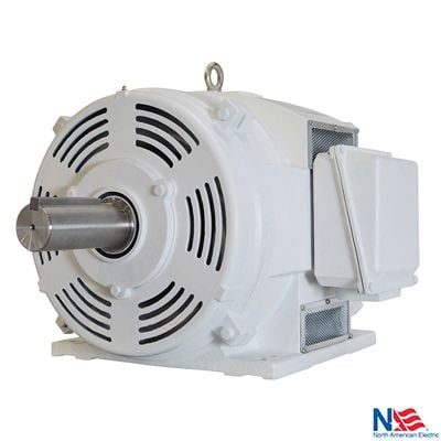 OWP 75 HP 1200 RPM 3 PH 60 Hz 230/460/796V 1.15 SF 405T FRAME, ODP, DESIGN D OIL WELL PUMP MOTOR, CAST IRON, STANDARD EFFICIENCY, RIGID MOUNTING, F2 TERMINAL BOX LOCATION
