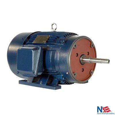 PE 75 HP 3600 RPM 3 PH 60 Hz 230/460V 1.15 SF 365JP FRAME, TEFC, CLOSE COUPLED PUMP MOTOR, CAST IRON, PREMIUM EFFICIENCY, C-FACE RIGID MOUNTING