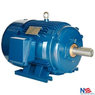 PE 5 HP 1800 RPM 3 PH 60 Hz 230/460V 1.15 SF 184T FRAME, TEFC, DESIGN C CRUSHER DUTY MOTOR, CAST IRON, PREMIUM EFFICIENCY, RIGID MOUNTING