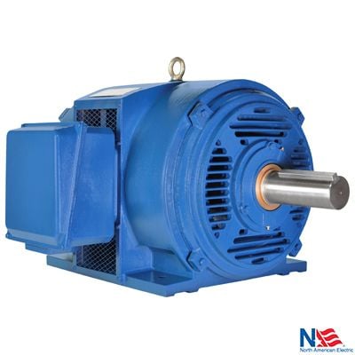 ODP 200 HP 1800 RPM 3 PH 60 Hz 1.15 SF 445T FRAME, ODP, GENERAL PURPOSE MOTOR, CAST IRON, PREMIUM EFFICIENCY, RIGID MOUNTING, BALL BEARING ON DE