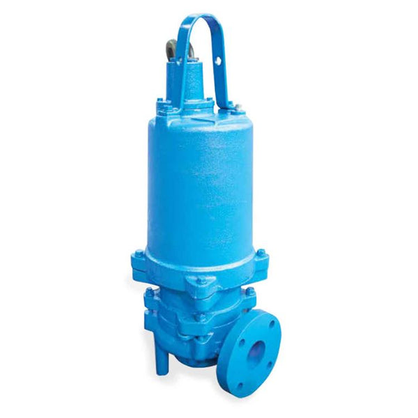 Barmesa BGPH502DS Submersible Grinder Pump 5.0 HP 230V 1PH 40' Cord Manua | Single Phase | Cast Iron | Stainless Steel | Enclosure | Wastewater Use | Sewage Use | Control Panel Compatible
