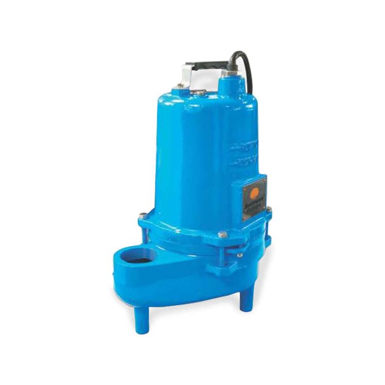 Barmesa 2BSE411 Submersible Non-Clog Sewage Pump 0.4 HP 115V 1PH 30' Cord Manual | Single Phase | Cast Iron | Stainless Steel | Enclosure | 104°F | 40°C | Dewatering Use | Sump Use | Effluent Use