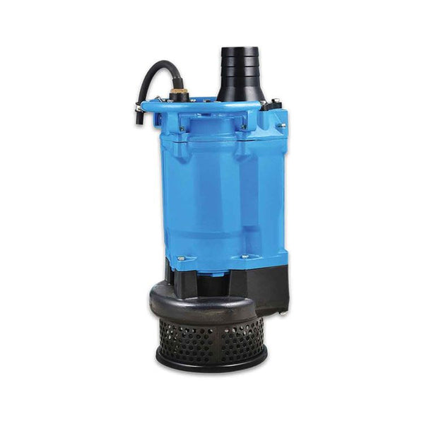Barmesa 4KTM1503 Submersible Dewatering Pump 15 HP 230V 3 Phase 50' Cord Manual 60HZ Three Phase Cast Iron Stainless Steel IP68 Rating Enclosure Dewatering Use Water Use