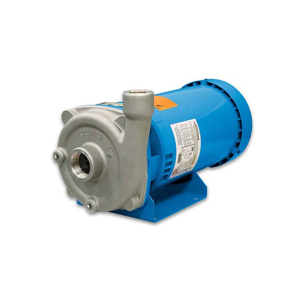 Barmesa BCS1-1.5-2 Stainless Steel End-Suction Pump 1.5 HP 208-230/460V 230V 460V Single Phase Three Phase 3.0 HP 0.5 HP 3 HP Stainless Steel 250°F 121°C