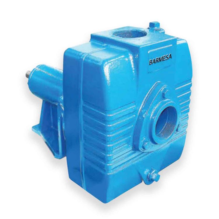 Barmesa BSP25ICU Self-Priming Frame Mounted Pump 3.0" x 3.0" | Cast Iron | Neoprene | Stainless Steel | Enclosure | 160°F | 71°C