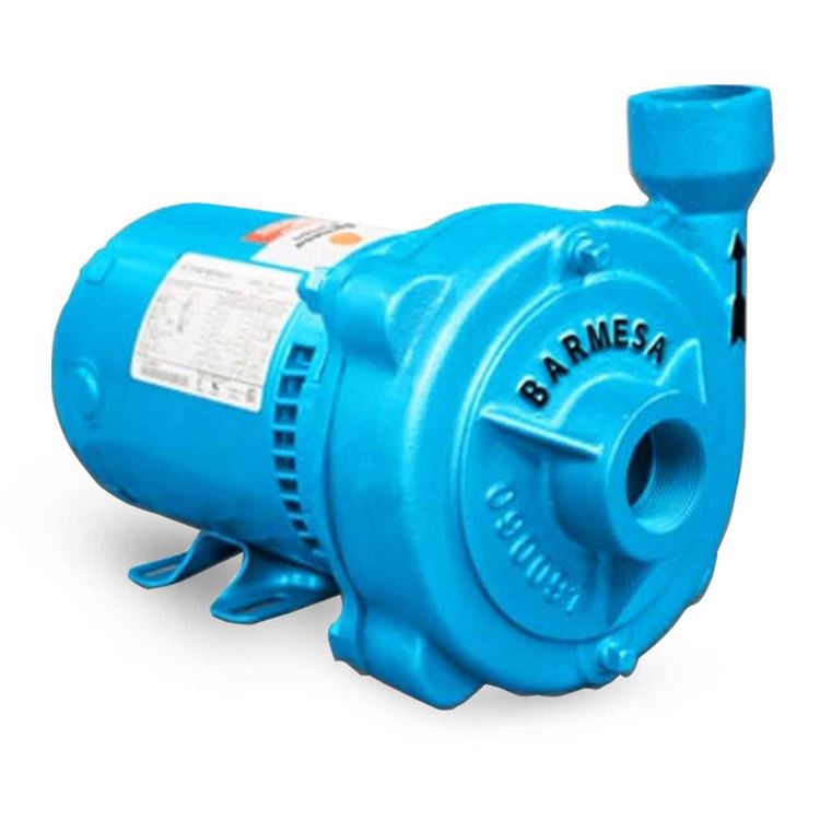 Barmesa IC1 1/2-1.5-2-1 TEFC End-Suction Centrifugal Pump 1.5 HP 1PH | 60Hz | 1.5 HP | 7.5 HP | Cast Iron | Stainless Steel | Enclosure | Water Use | Industrial Use | Commercial Use