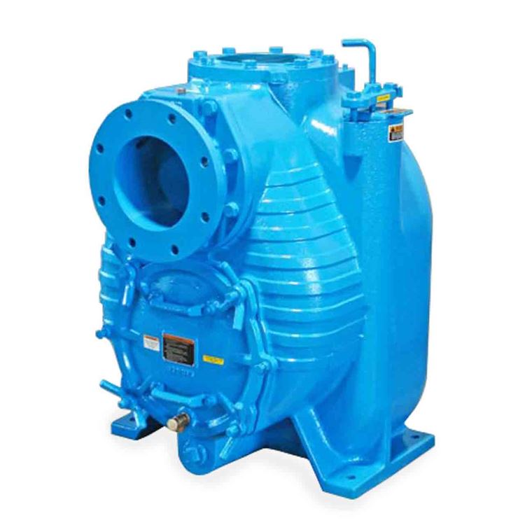 Barmesa SH8-U Self-Priming Centrifugal Trash Pump 8.0" x 8.0" | Cast Iron | Brass | Neoprene | Stainless Steel | 160°F | 71°C | 87 PSI