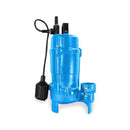 Barmesa 2SVEN-102A Submersible Effluent Pump 1.0 HP 230V 1 Phase 20' Cord Automatic 60HZ Cast Iron Stainless Steel Thermoplastic IP68 Rating 104°F 40°C Effluent Use Residential Use Commercial Use Industrial Use Sump Use