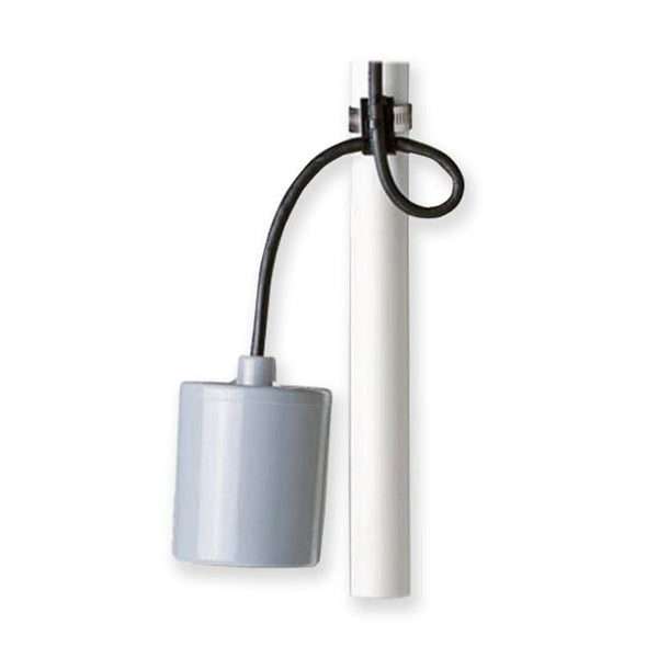 Barmesa BP15PMPD1WP Wide Angle Pump Level Control 120V 15' Cord With Plug Wide Angle Float Piggyback Plug 120V 230V 4 HP 2 HP 50 Ft Cable Water Use Sewage Use Level Control