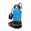 Barmesa 2AHS101A Submersible Dewatering Pump 1.0 HP 115V 1 Phase 15' Cord Automatic Cast Iron Stainless Steel Thermoplastic Enclosure Dewatering Use Sump Use Effluent Use