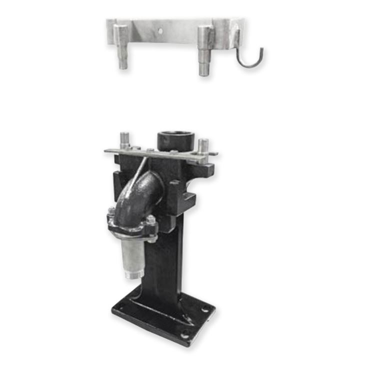 Barmesa Submersible Pump Slide Rail Coupling 1-1/4" Pump Connection, 2" Discharge (62170803)