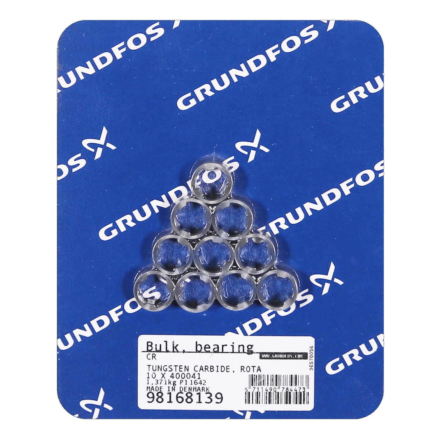 Grundfos 98168139 - Bulk, bearing TUNGSTEN CARBIDE, ROTATING