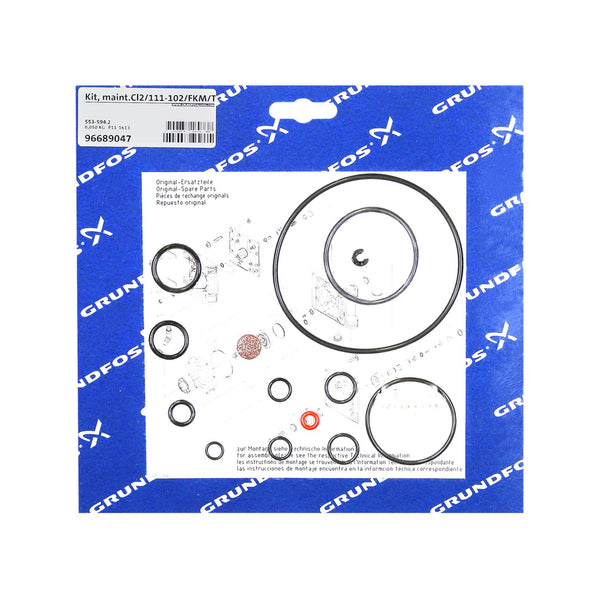 Grundfos 96689047 - Kit | MaintenanceCl2/111-102/FKM/TFM1700