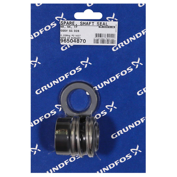 Grundfos 96504870 - Spare Shaft Seal GQQV GG D28 | Submersible | Borehole | Vertical | High Head
