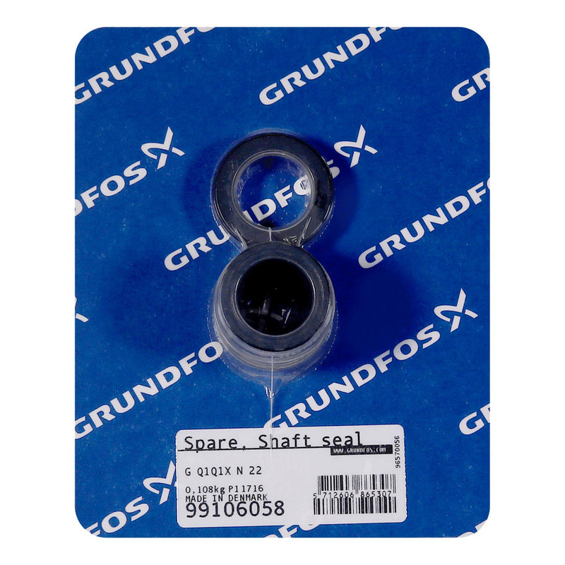 Grundfos 99106058 - Spare Shaft Seal G Q1Q1X N 22 | Submersible | Borehole | Vertical | High Head