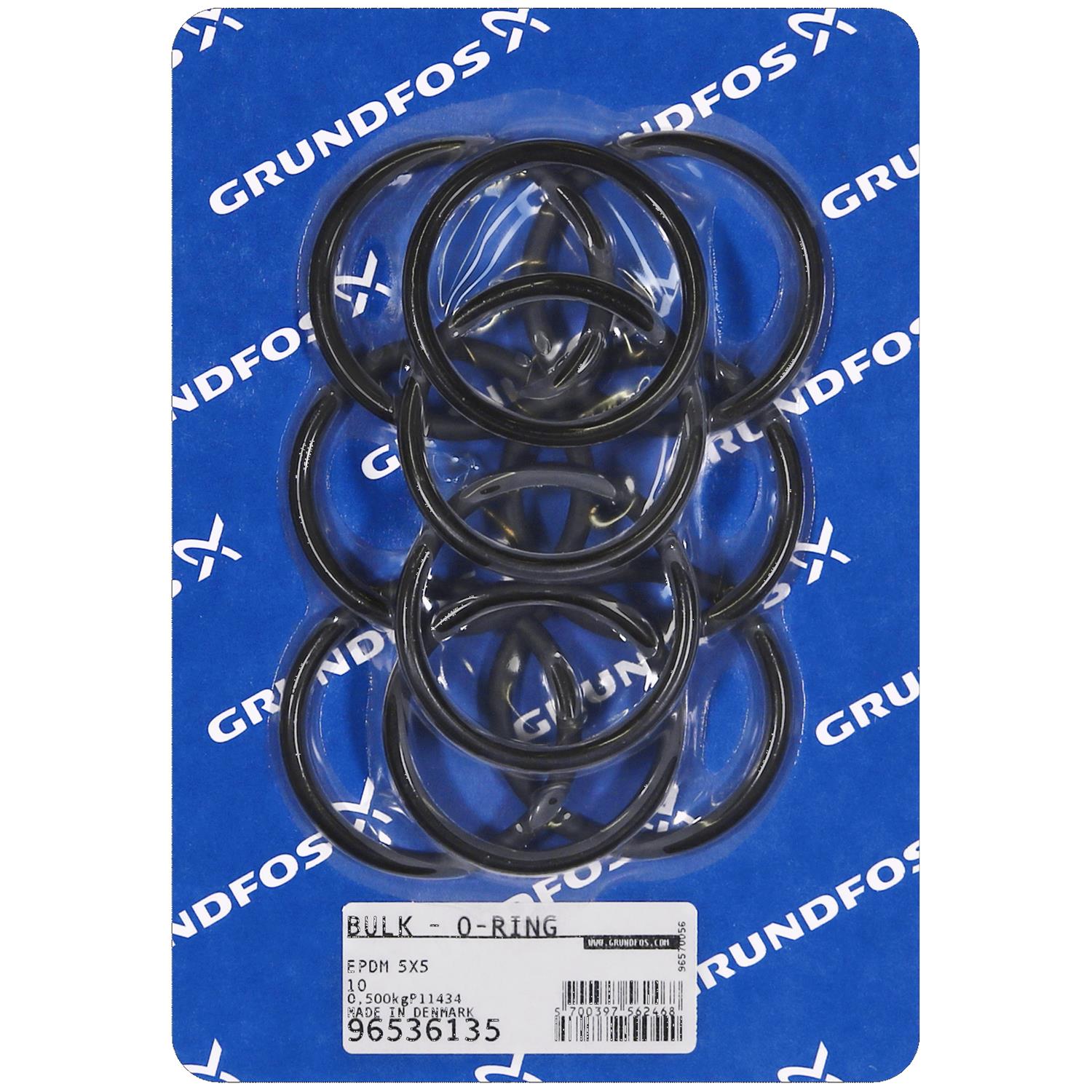 Grundfos 96536135 - BULK - O-RING EPDM 5X5