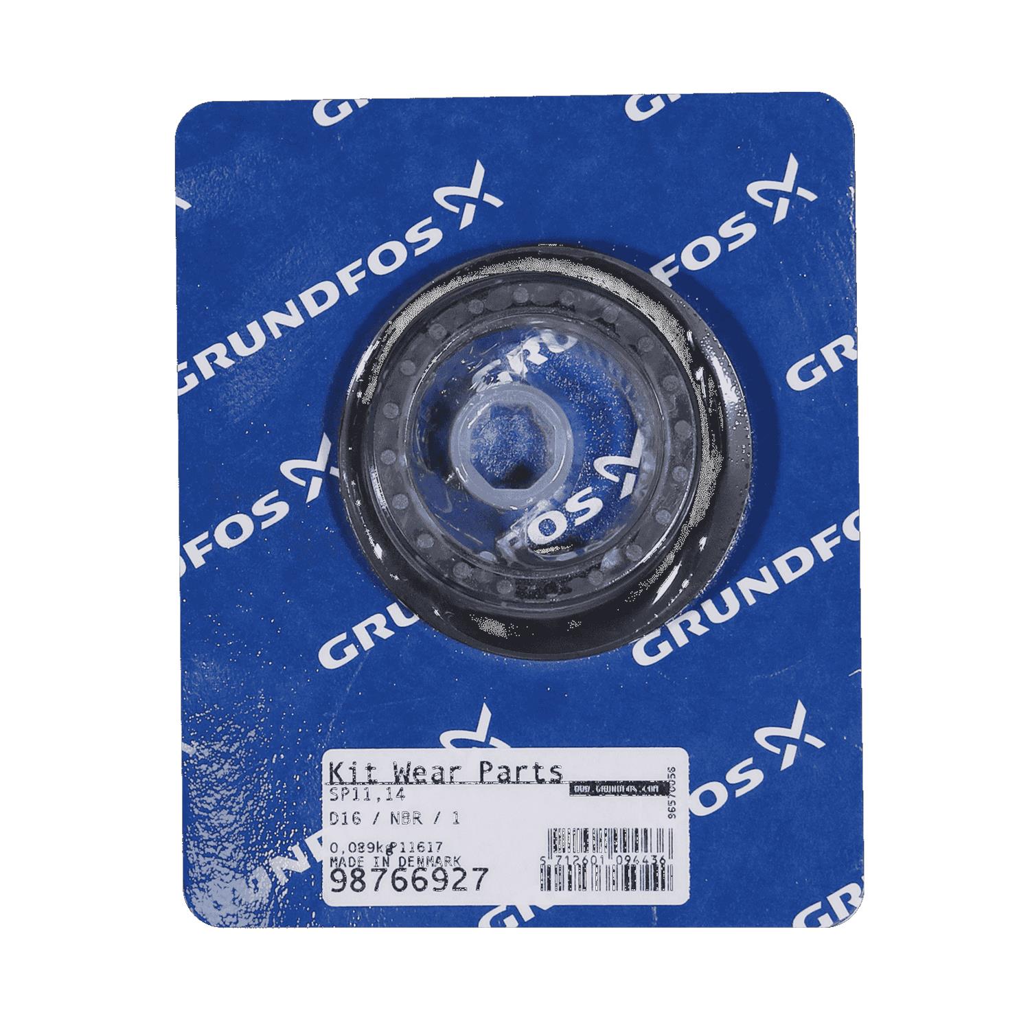 Grundfos 98766927 - Kit | Wear Part D16 / NBR / 1