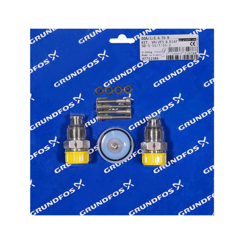 Grundfos 97751586 - Kit, Valve & Diaph