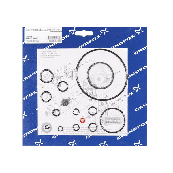 Grundfos 96689046 - Kit | MaintenanceCl2/111/FKM/TFM1700/adj.spr | Submersible | Borehole | Vertical | High Head