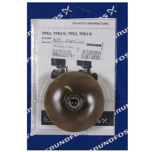 Grundfos 98660097 - Kit | Impeller TPE(D)2,3 D65 | Inline | Variable Speed | Circulator