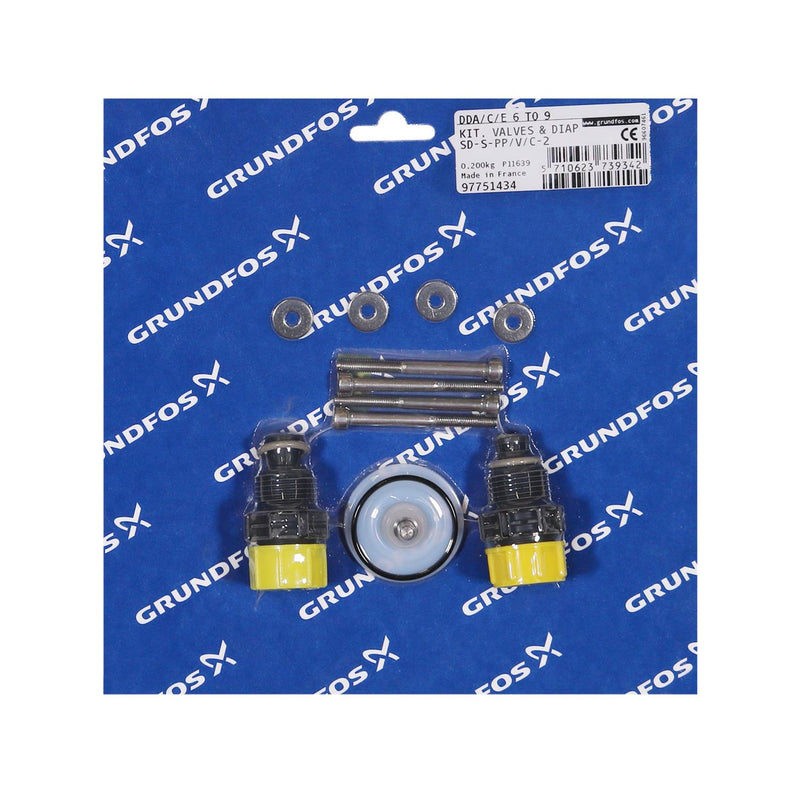 Grundfos 97751434 - Kit, Valve & Diaph