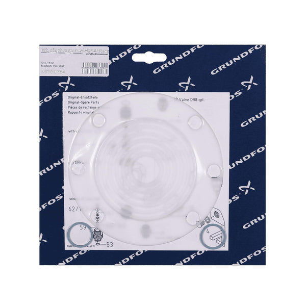 Grundfos 95701834 - Kit | Diaphragm DMH254/standard | Dosing Pump | High Precision | Chemical Use