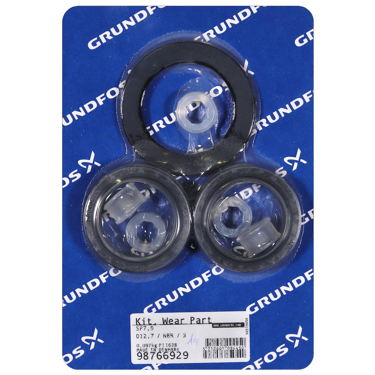 Grundfos 98766929 - Kit | Wear Part D12,7 / NBR / 5
