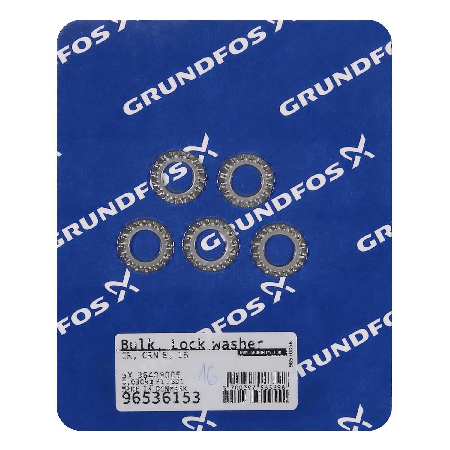 Grundfos 96536153 - Bulk, Lock washer