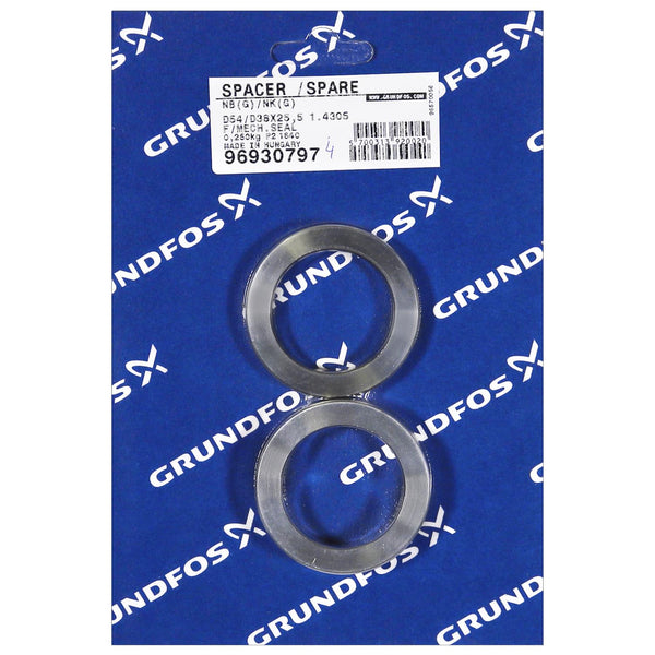 Grundfos 96930797 - Spare Spacer D54/D38X25,5 1.4305 | Submersible | Borehole | Vertical | High Head