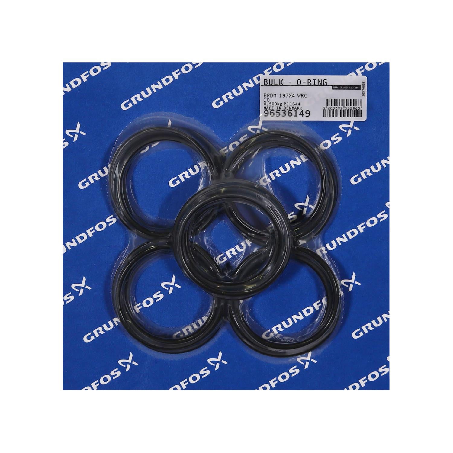 Grundfos 96536149 - BULK - O-RING EPDM 197X4 WRC