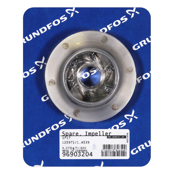 Grundfos 96903204 - Spare Impeller 125971/1.4539 | Submersible | Borehole | Vertical | High Head