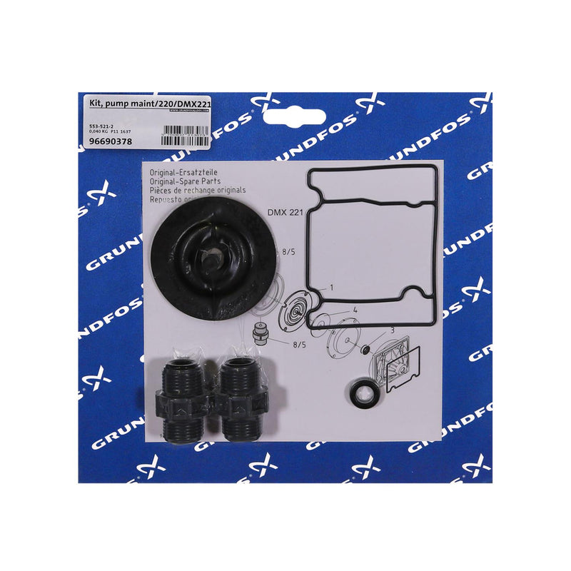 Grundfos 96690378 - Kit, Maintenance 27/PVC/E/SS