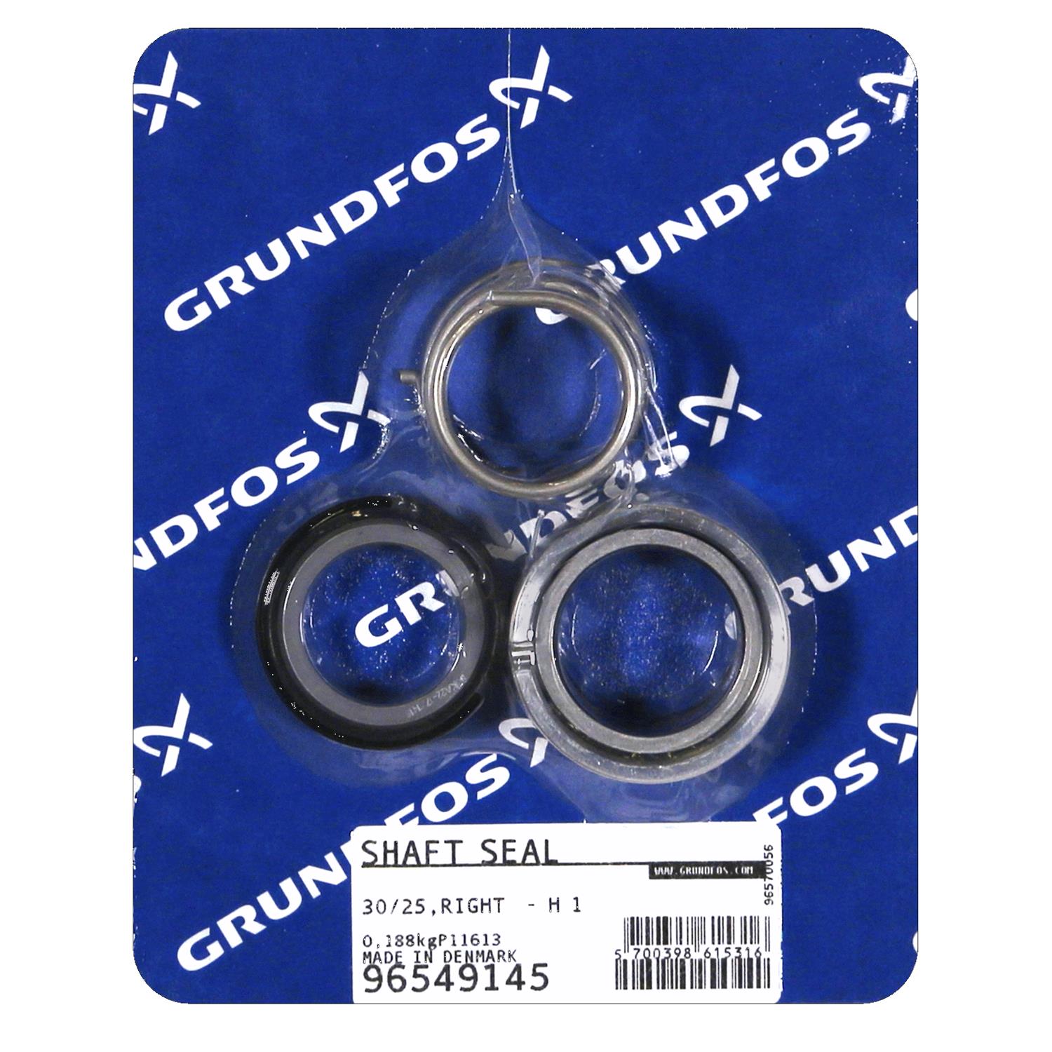 Grundfos 96549145 - Shaft Seal 30/25,Right - H 1