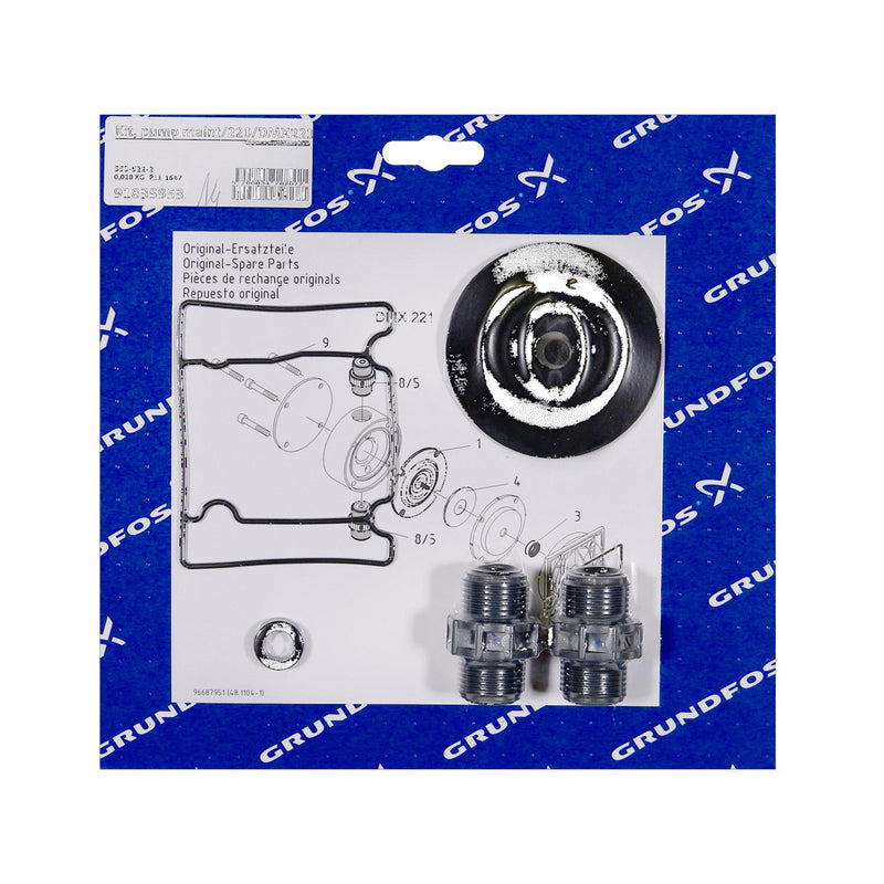 Grundfos 91835953 - Kit, Maintenance 35/PVC/E/SS