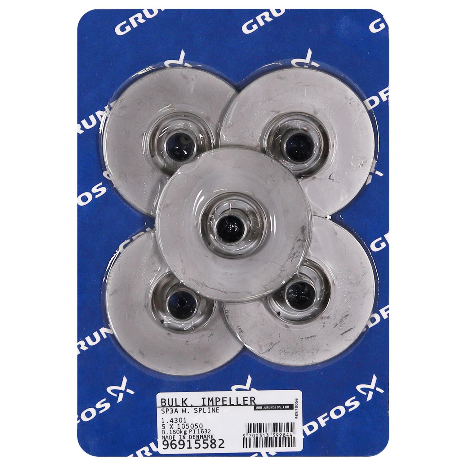 Grundfos 96915582 - BULK, IMPELLER 1.4301