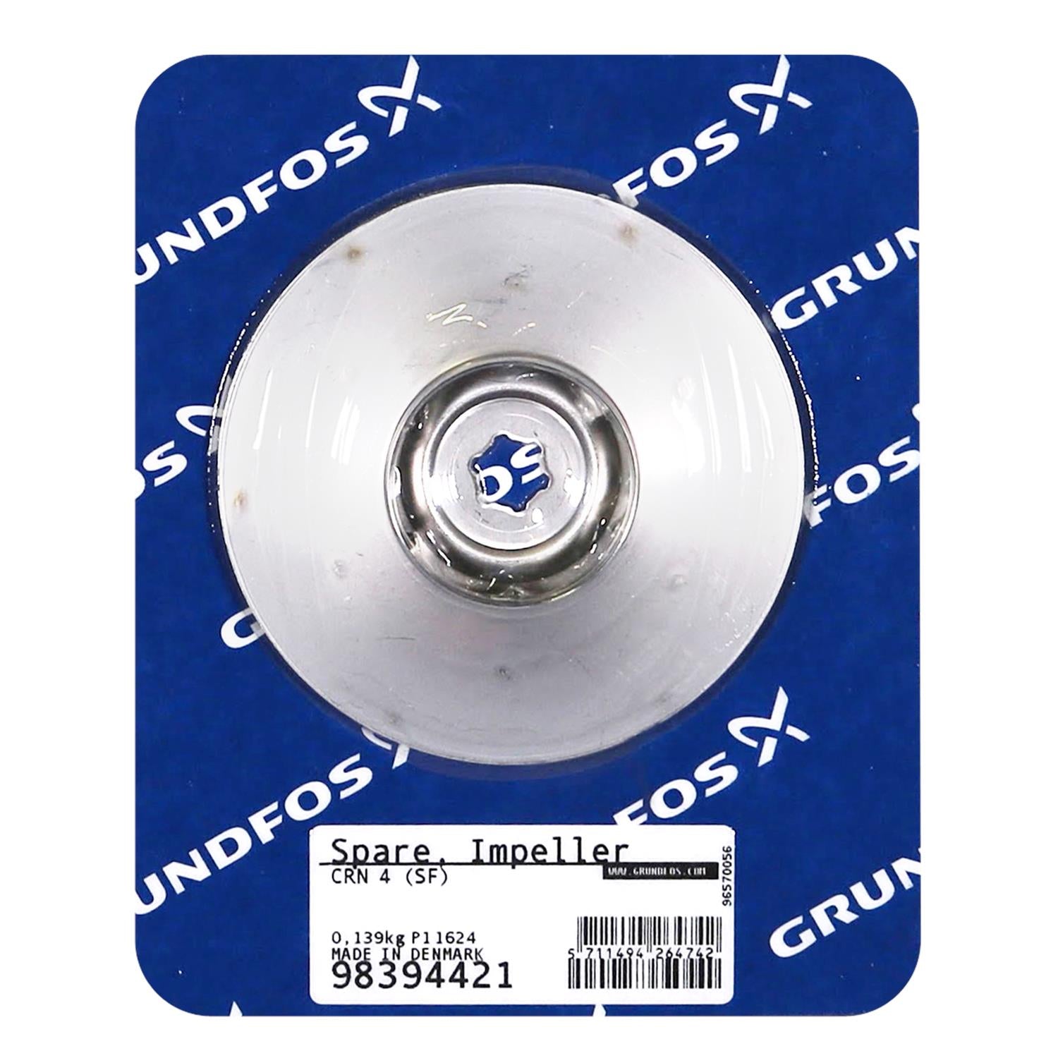 Grundfos 98394421 - Spare Impeller | Submersible | Borehole | Vertical | High Head