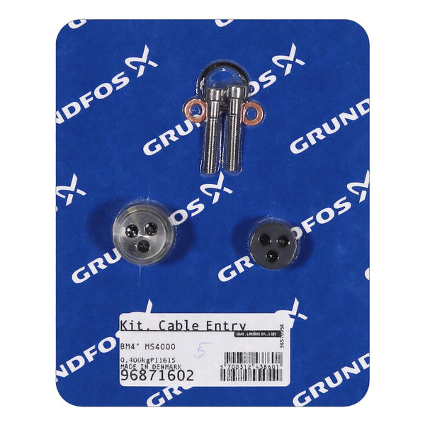 Grundfos 96871602 - Kit | Cable Entry BM4" MS4000 | Submersible Motor | High Efficiency