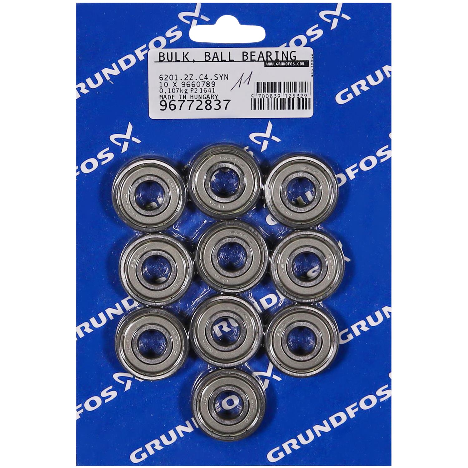 Grundfos 96772837 - BULK, BALL BEARING 6201.2Z.C4.SYN