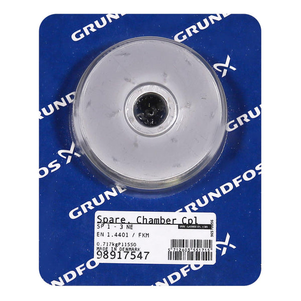 Grundfos 98917547 - Spare Chamber Cpl EN 1.4401 / FKM | Submersible | Borehole | Vertical | High Head