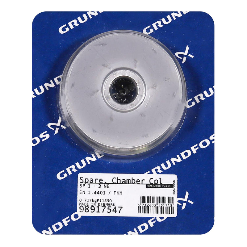 Grundfos 98917547 - Spare Chamber Cpl EN 1.4401 / FKM | Submersible | Borehole | Vertical | High Head