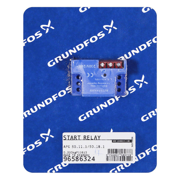 Grundfos 96586324 - START RELAY APG 50.11.1/50.18.1