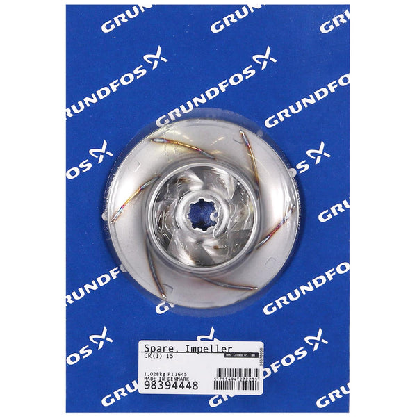 Grundfos 98394448 - Spare Impeller Outside diameter 104.8mm | Submersible | Borehole | Vertical | High Head