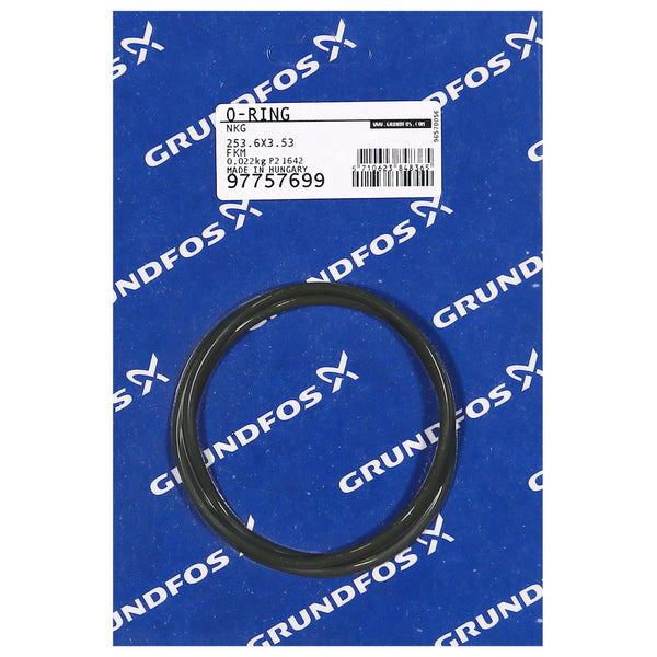 Grundfos 97757699 - Spare O-Ring 253.6X3.53 | Submersible | Borehole | Vertical | High Head