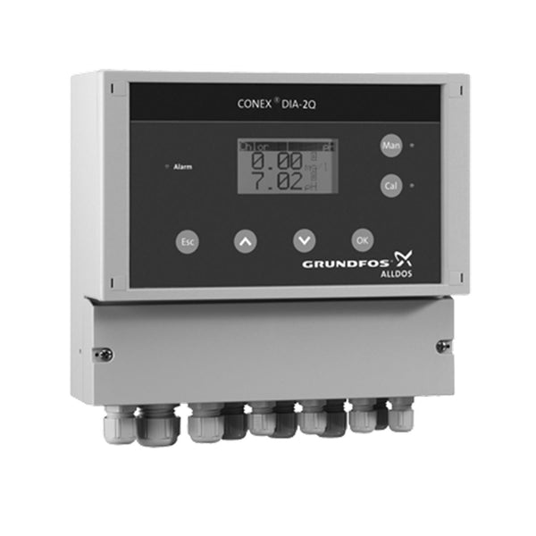 Grundfos 96609141 - DIA-2Q, 1-D/HP/PA 2-P/R, Q-W-H | Digital Input | Alarm | Monitoring