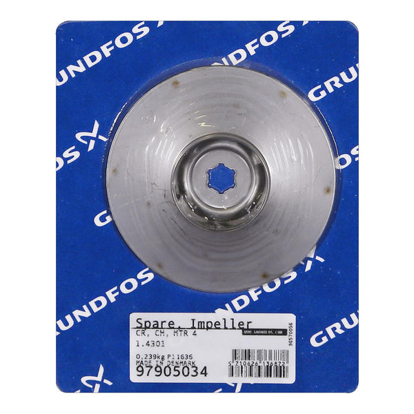 Grundfos 97905034 - Spare Impeller 1.4301 | Submersible | Borehole | Vertical | High Head