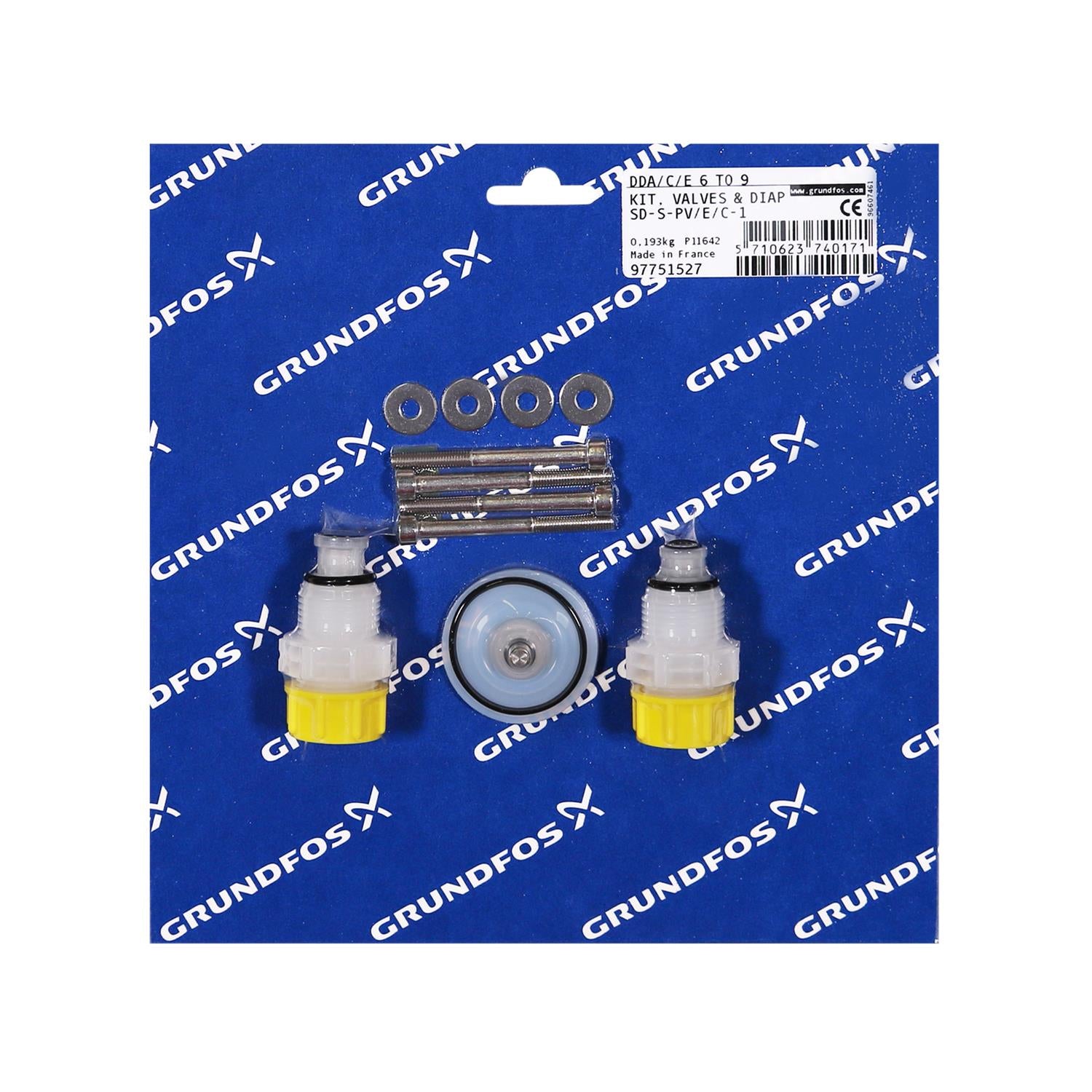 Grundfos 97751527 - Kit | Valve & Diaph | Digital Input | Alarm | Monitoring