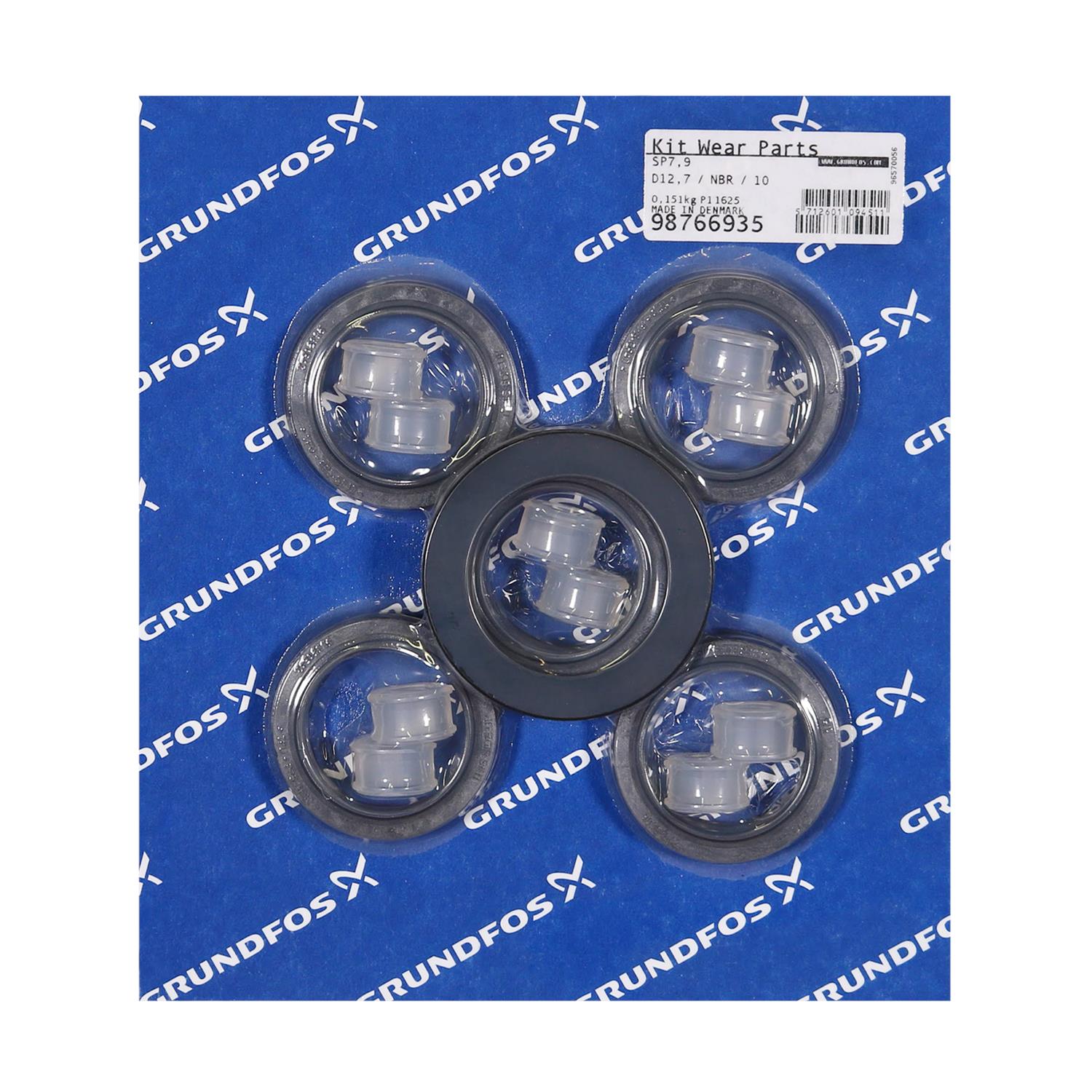 Grundfos 98766935 - Kit | Wear Part D12,7 / NBR / 10