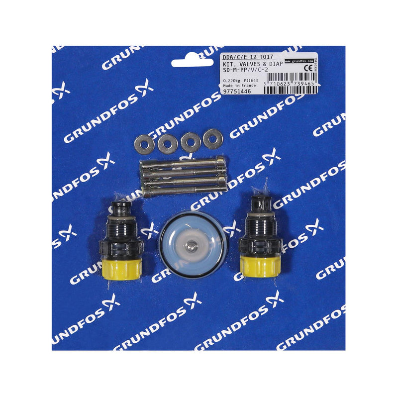 Grundfos 97751446 - Kit, Valve & Diaph