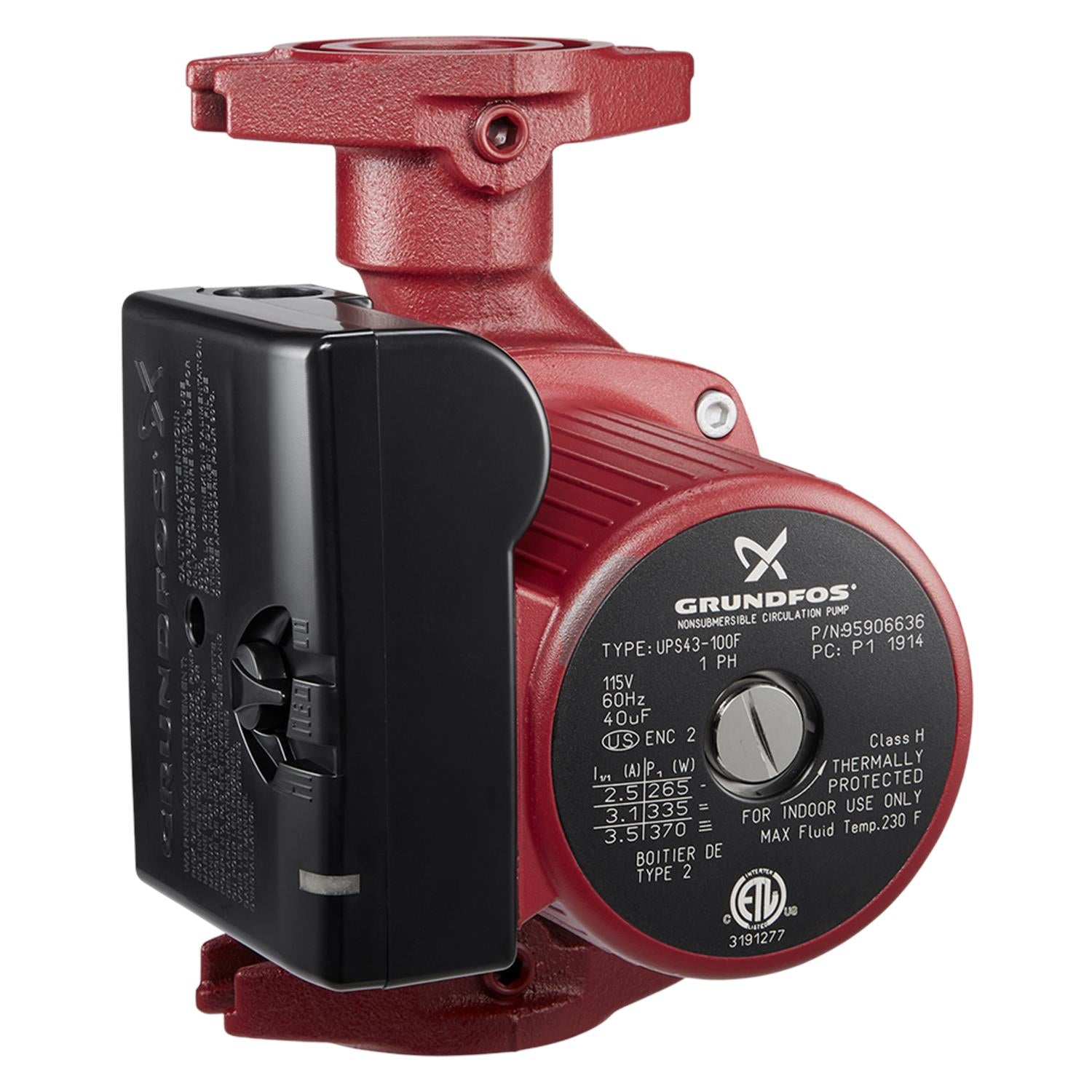 Grundfos 52722520 - UPS 43-44 BFC