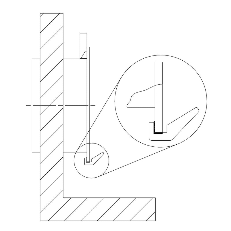 Grundfos 95037600 - Bottom fixation, SRP